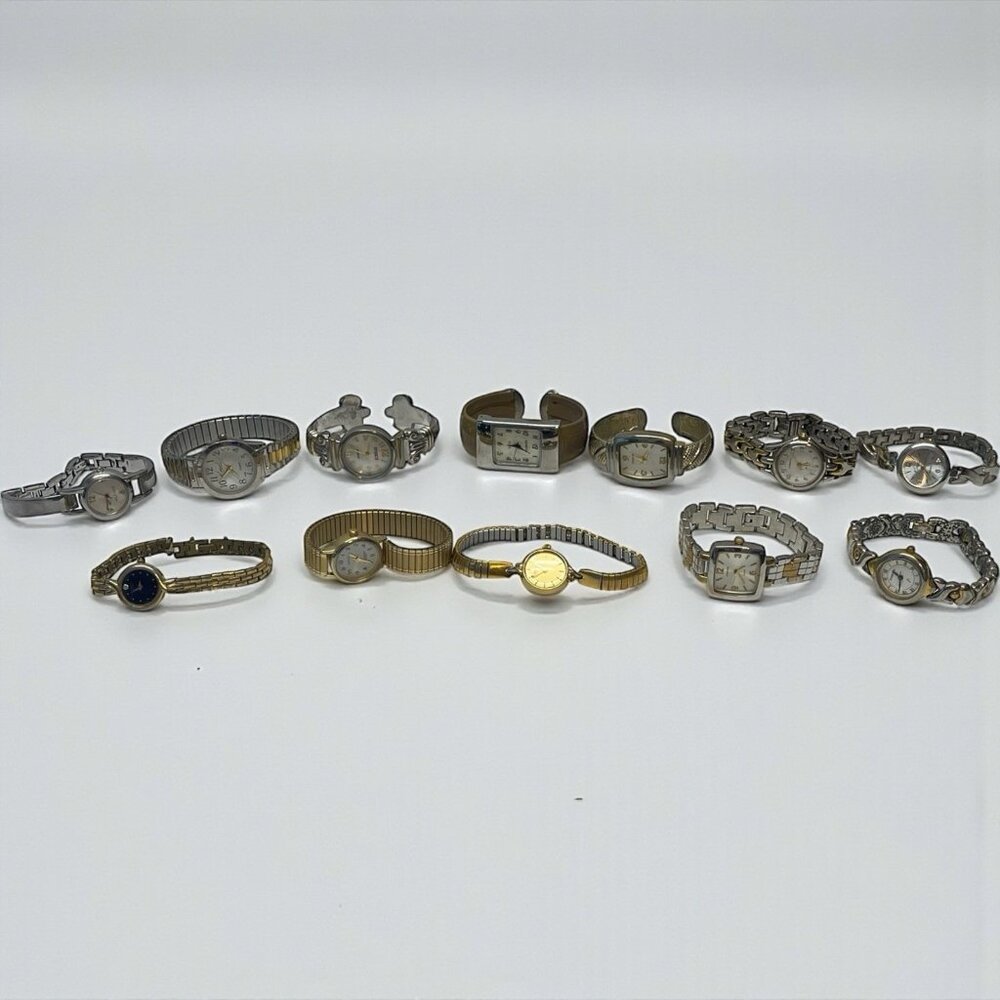 Vintage Ladies Watch Lot of 12 FOR PARTS/REPAIR